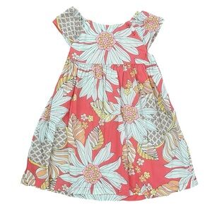 Tea Collection (4Y) Floral Cotton Dress